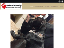 Tablet Screenshot of animalcharityofohio.org